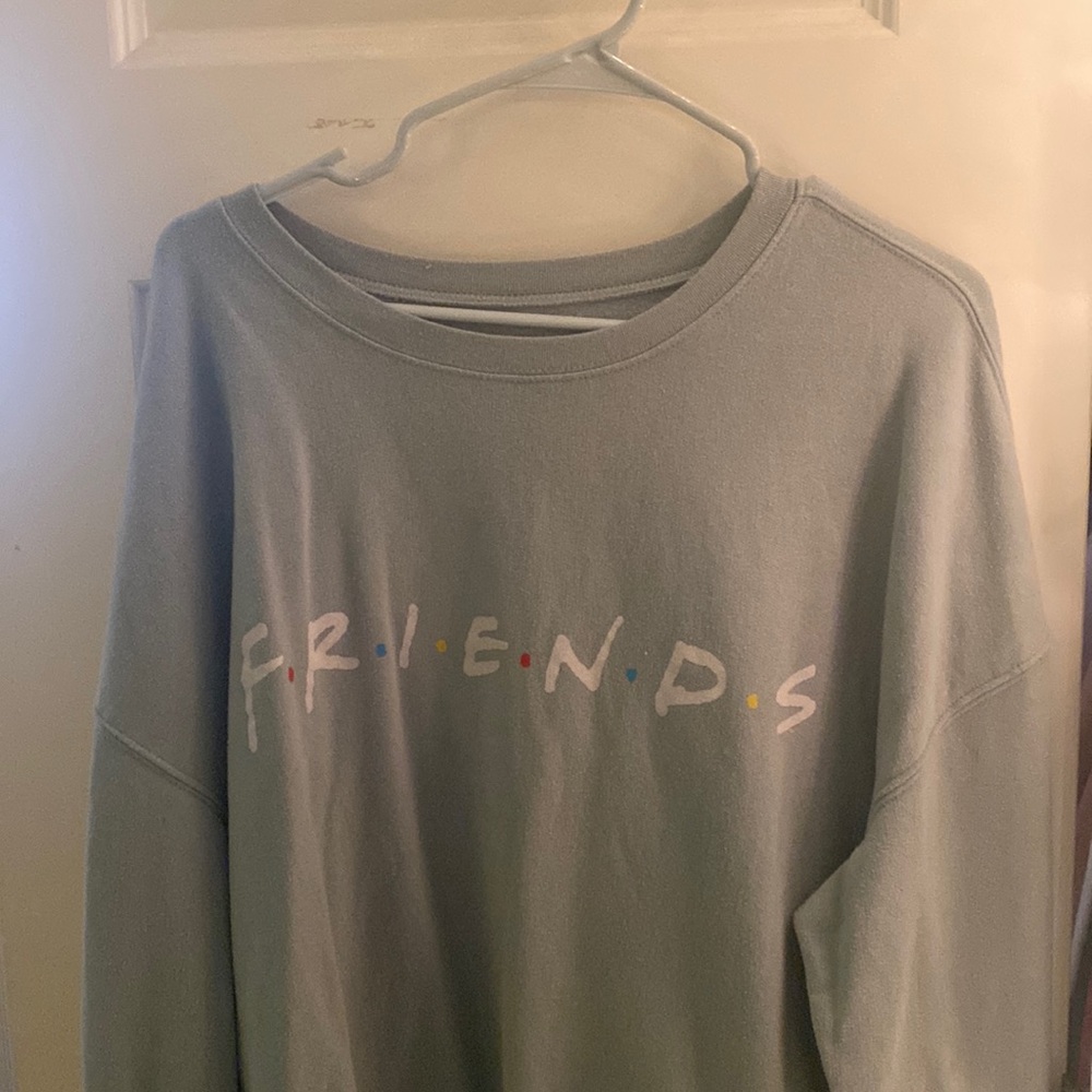FRIENDS mint green sweatshirt